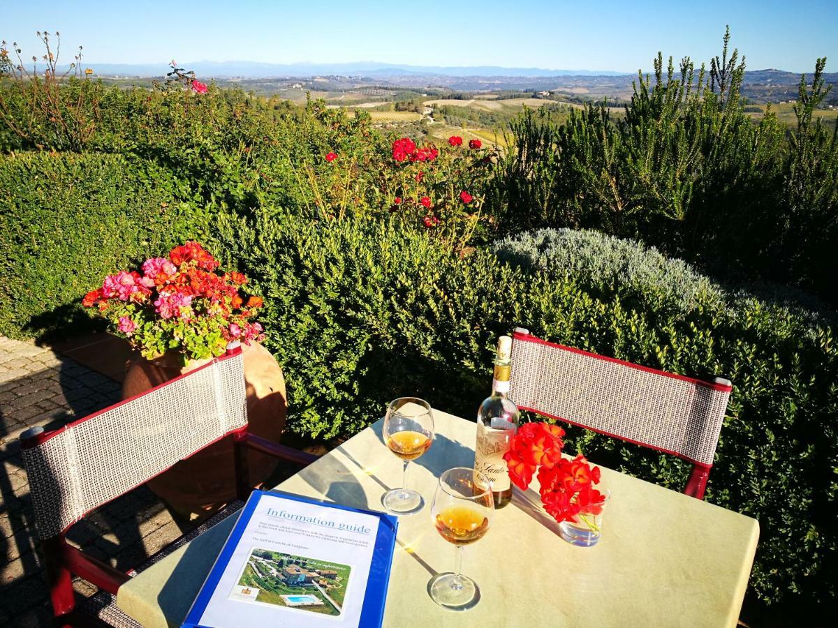 Castello Di Fulignano Isalfredo Ground Floor Apartment ซานจีมิญญาโน ภายนอก รูปภาพ